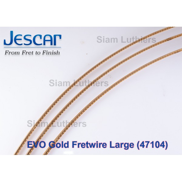 Jescar EVO Gold Large Fret Wire 47104 EVO